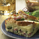 Ham and Asparagus Strata