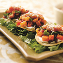 Idaho� Potato and Chorizo Mini Tostadas